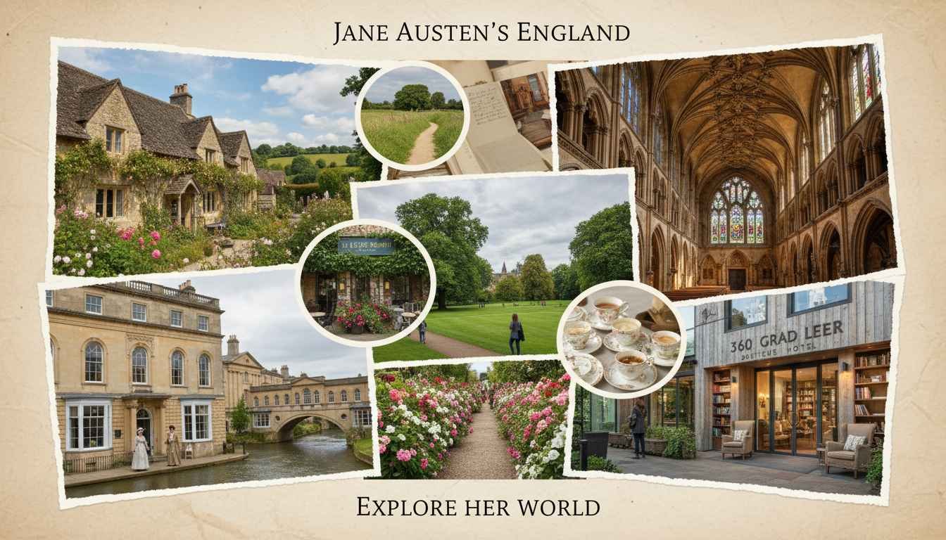 jane austen places to visit in england