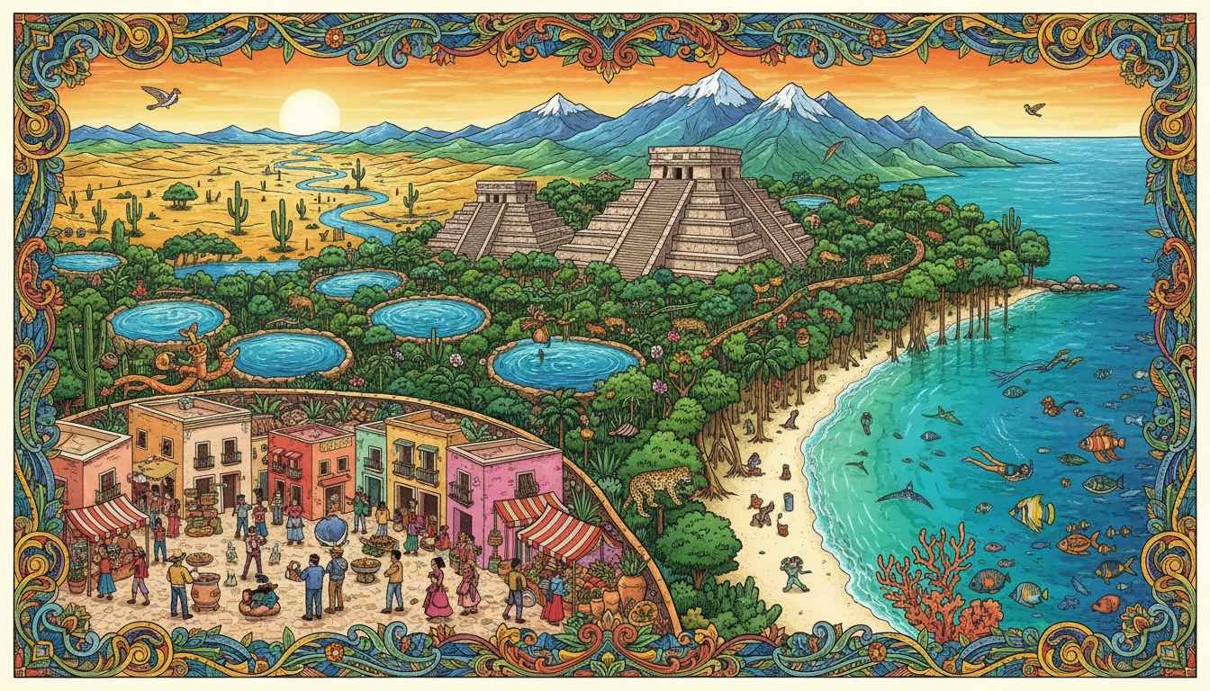 list of places to visit in mexico