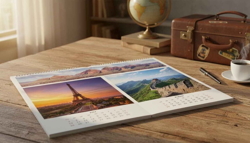 1000 places to visit before you die calendar