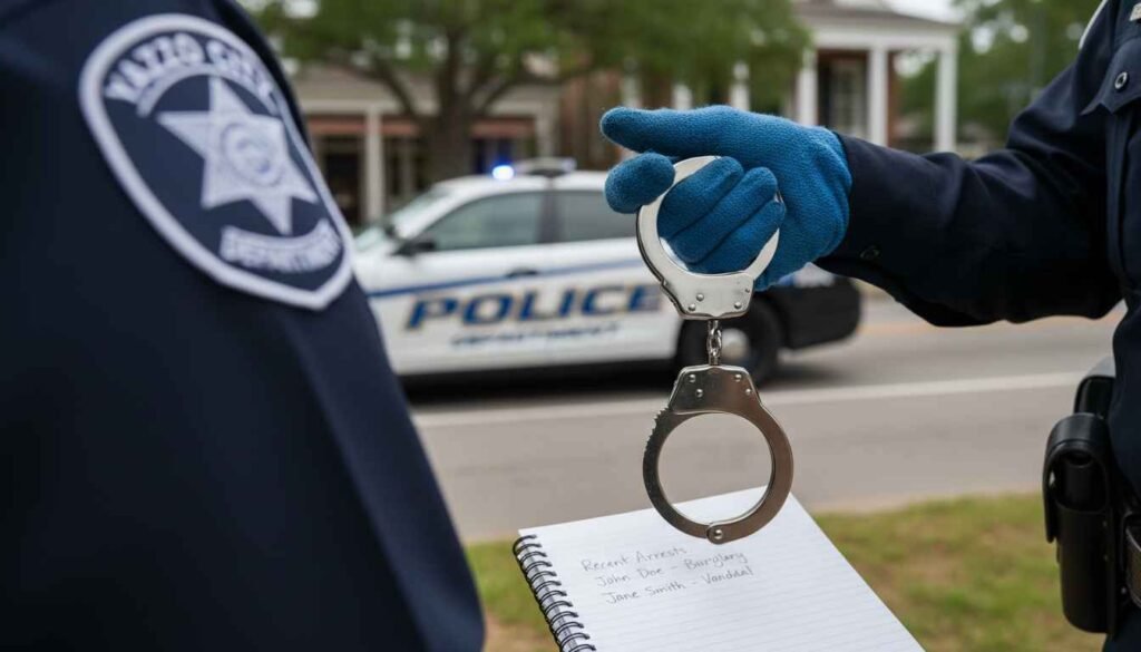 Yazoo City latest arrests