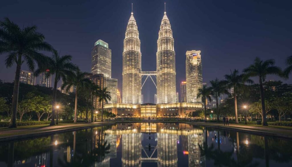 places to visit in kuala lumpur at night