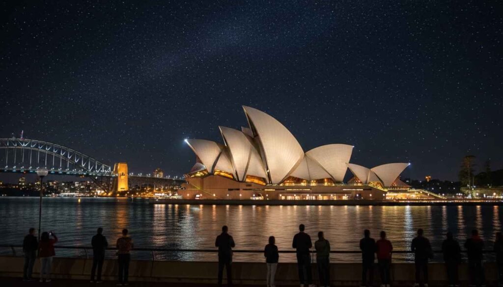 places to visit in sydney at night